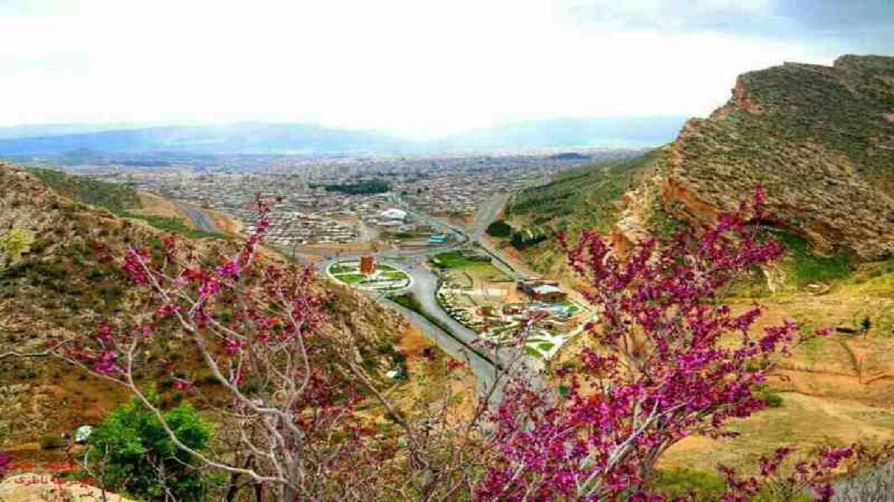 زیبایی های دره ارغوان ایلام + فیلم