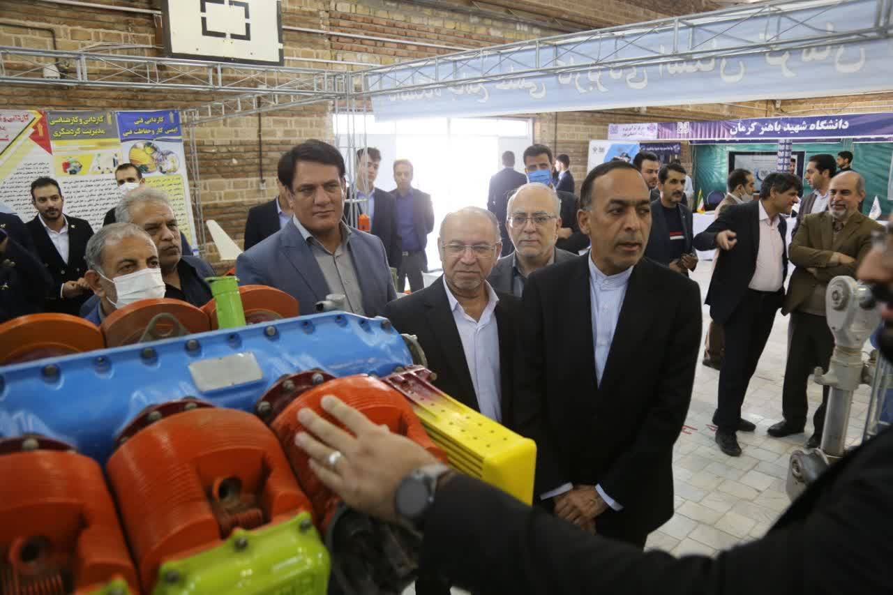افتتاح نمایشگاه دستاورد‌های پژوهشی و فناوری استان کرمان