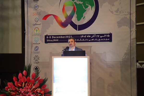 دکتر مجید اکرمی دبیر اجرایی دومین کنگره بین المللی جراحی سرطان در شیراز