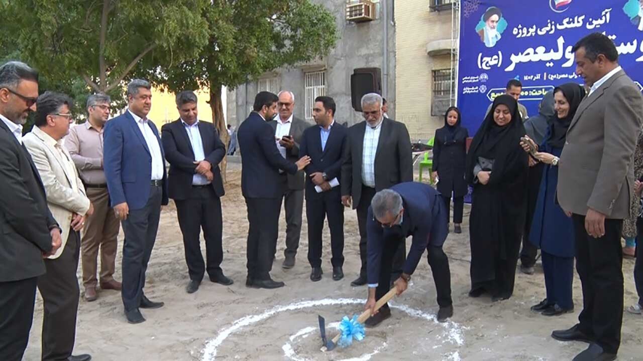 آغاز ساخت بوستان ولیعصر در بندرعباس