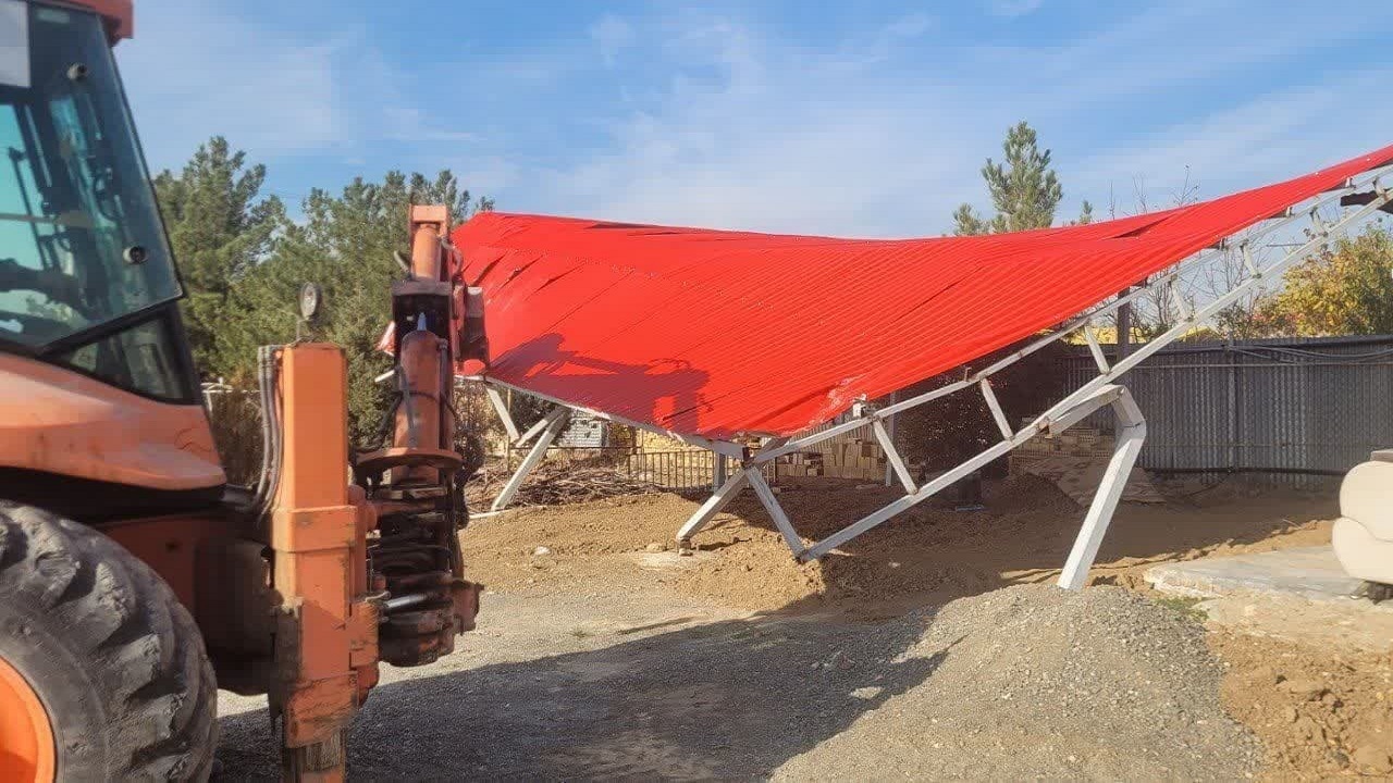 قلع و قمع ۲۵ بنای غیرمجاز در اراضی قزوین