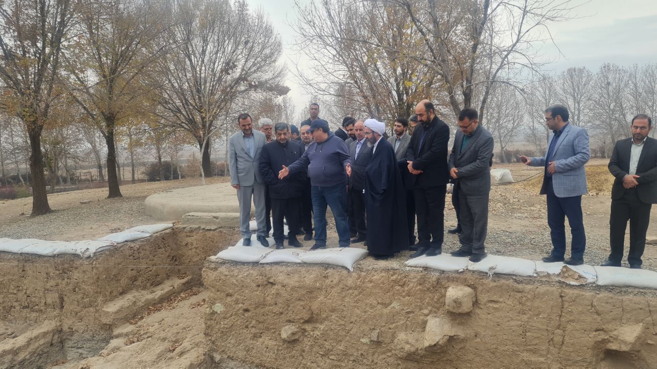 وزیر میراث فرهنگی، گردشگری و صنایع‌دستی به البرز آمد