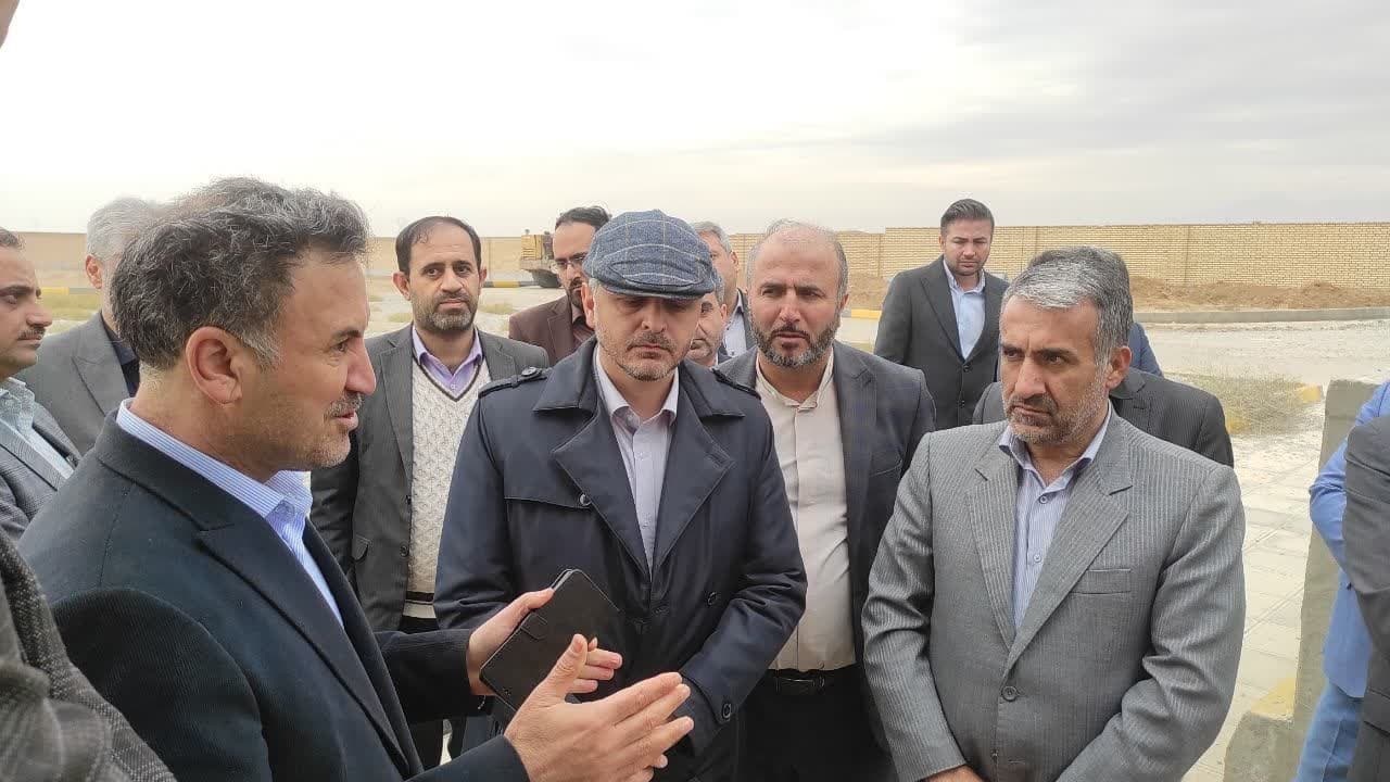 پیشرفت حدود ۹۰ درصدی تصفیه خانه فاضلاب شهر آبیک