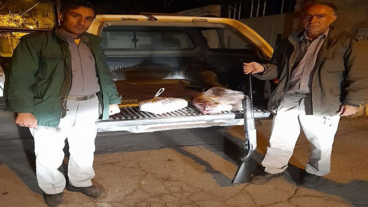 دستگیری شکارچیان غیرمجاز در چاراویماق
