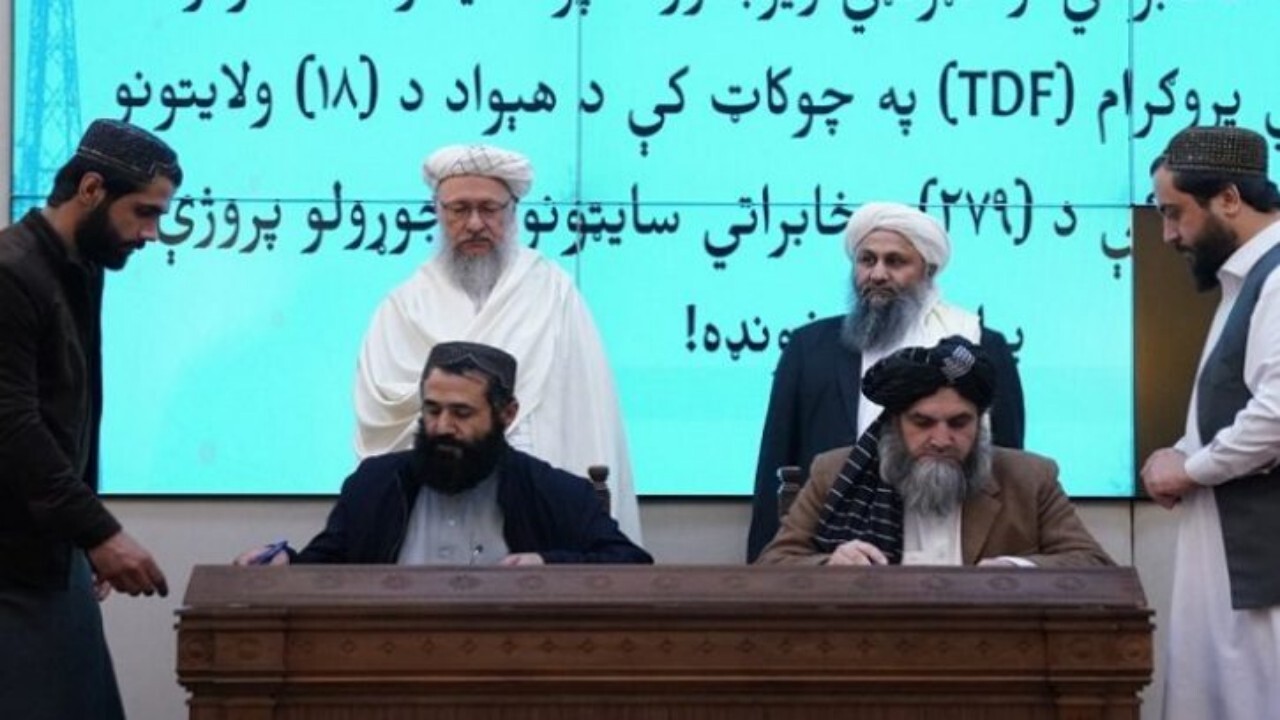 افتتاح پروژه‌ انکشاف خدمات مخابراتی در افغانستان