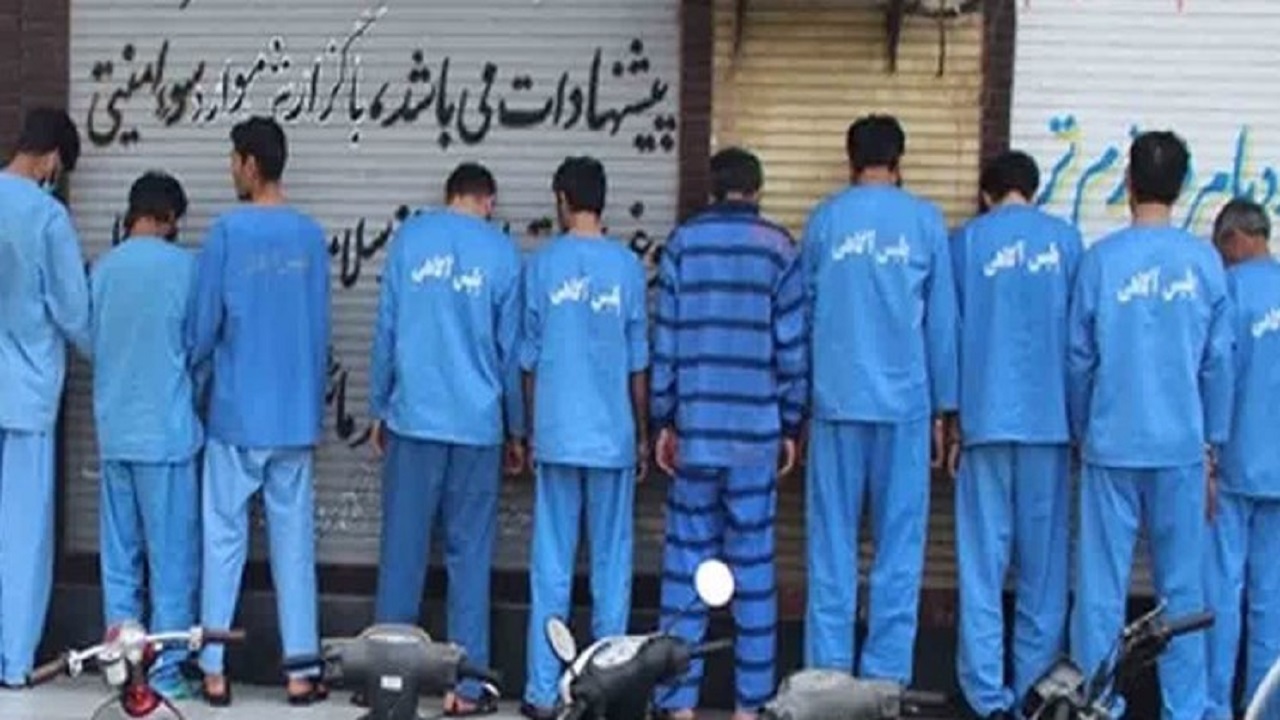 غافلگیری زورگیران مسلح توسط پلیس نیکشهر
