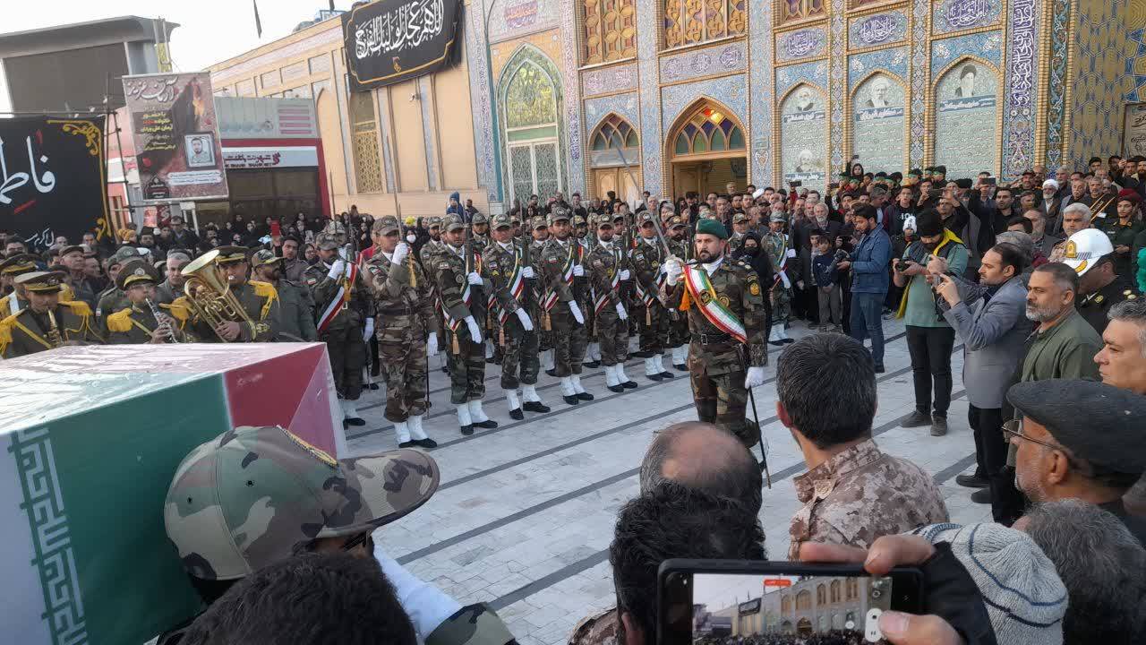مراسم تشییع شهدا