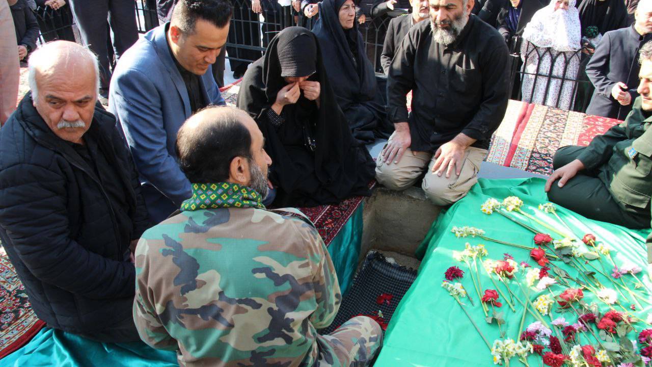 آستان مقدس امامزاده صالح (ع) شهر تهران میزبان پیکر پاک شهید مهدی ذاکر حسینی شد