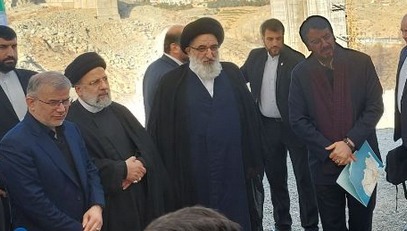 ورود رئیس جمهور به استان البرز