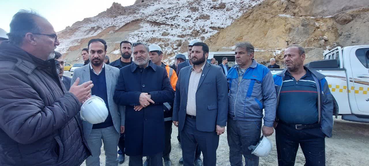 ساخت تونل جاده جدید طالقان به هشتگرد دو سال دیگر به اتمام می رسد