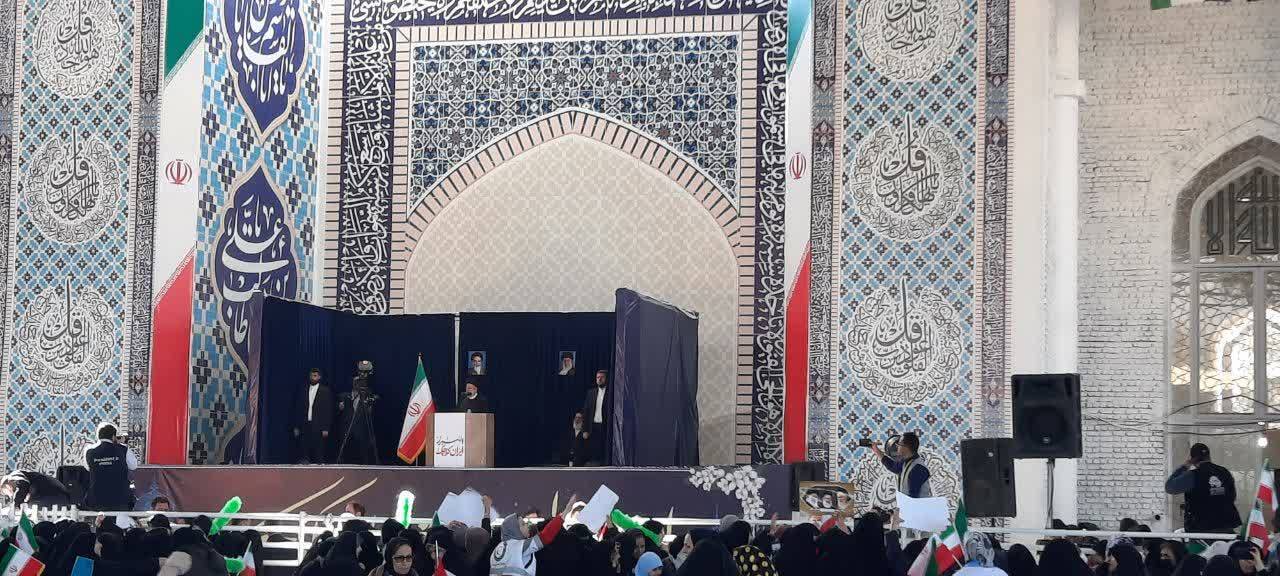 سخنرانی رئیس جمهور در مراسم افتتاحیه