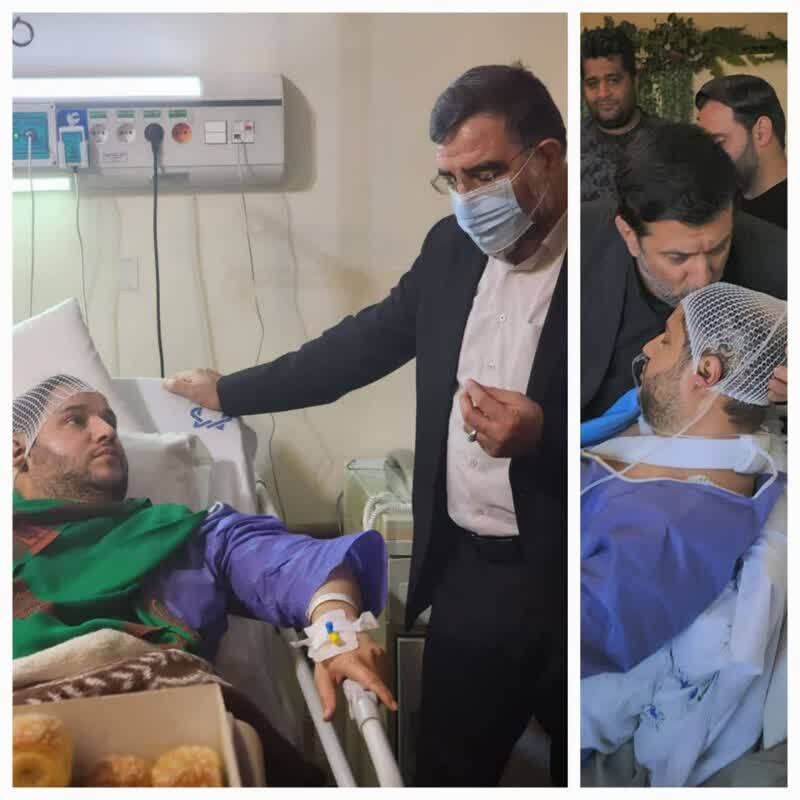 حادثه برای مداح قمی