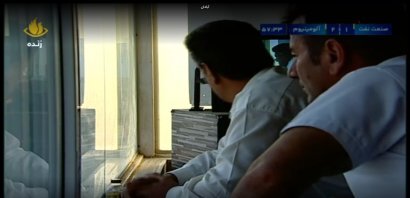 حضور عباس راکی در کنار خداداد افشاریان
