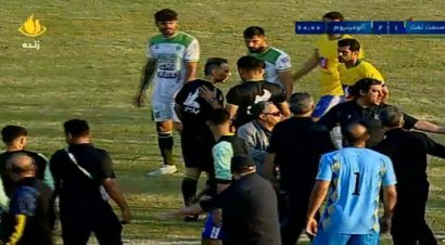 جنجال در بازی آلومینیوم و نفت آبادان