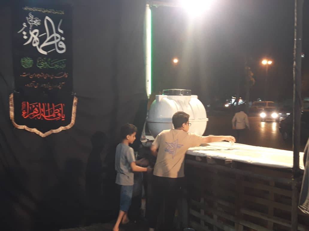 حضور کودکان در موکب