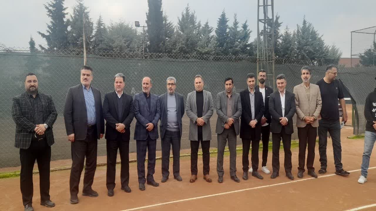 برگزاری مسابقات جایزه بزرگ تنیس مازندران