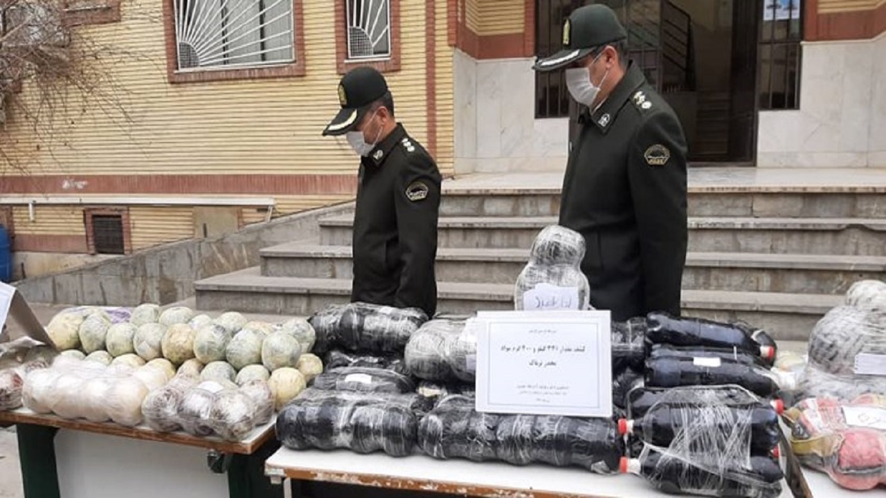 کشف ۸۰ کیلو تریاک از بار شن و ماسه