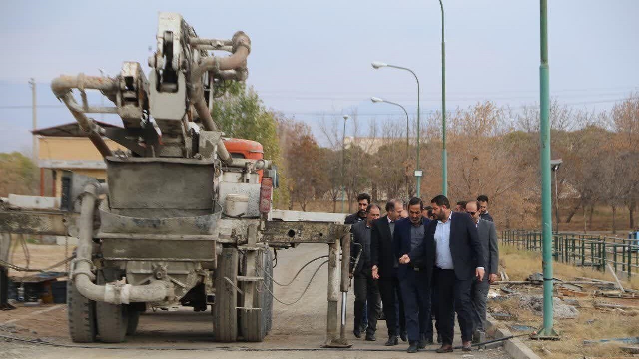 پیشرفت ۶۰ درصدی مدول دوم تصفیه خانه مرند