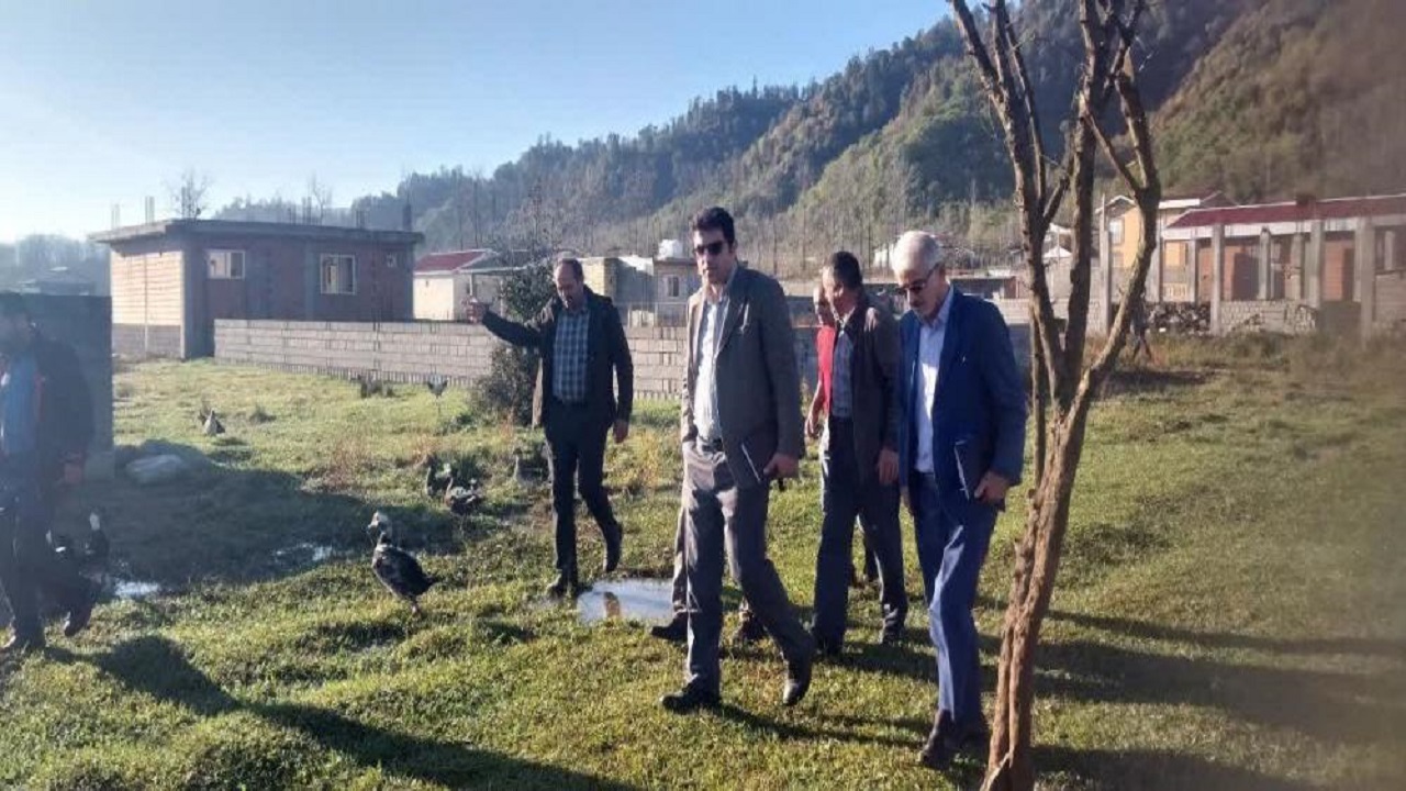 بررسی مشکلات شهرک سیل زدگان طولارود تالش