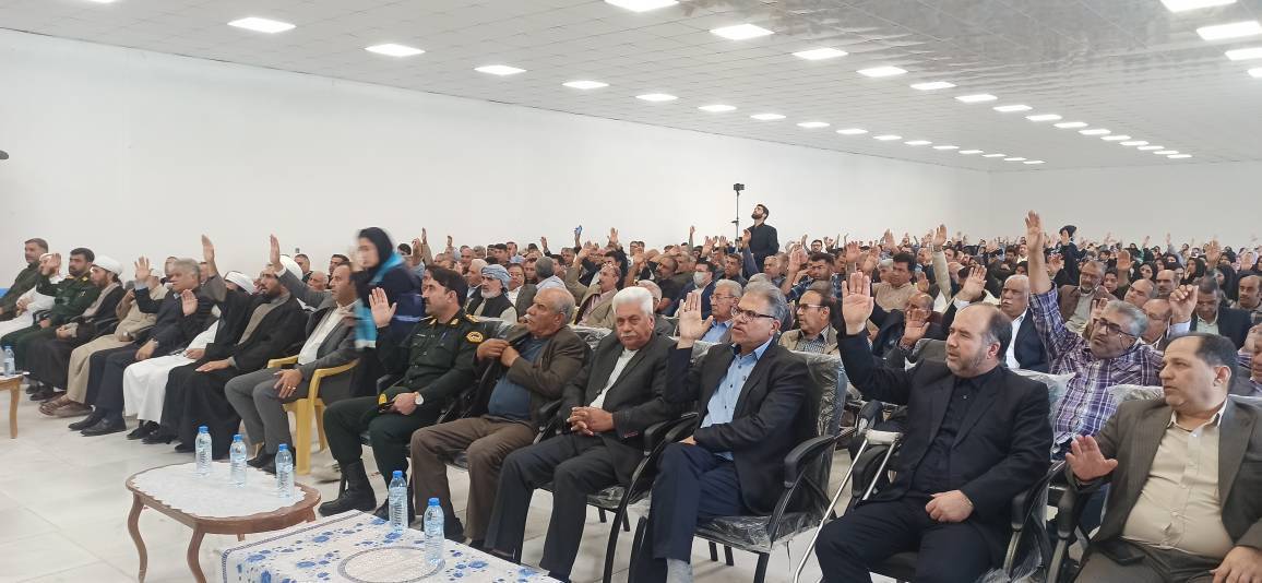 مراسم یادواره شهدای اهل سنت در شهرستان جویم