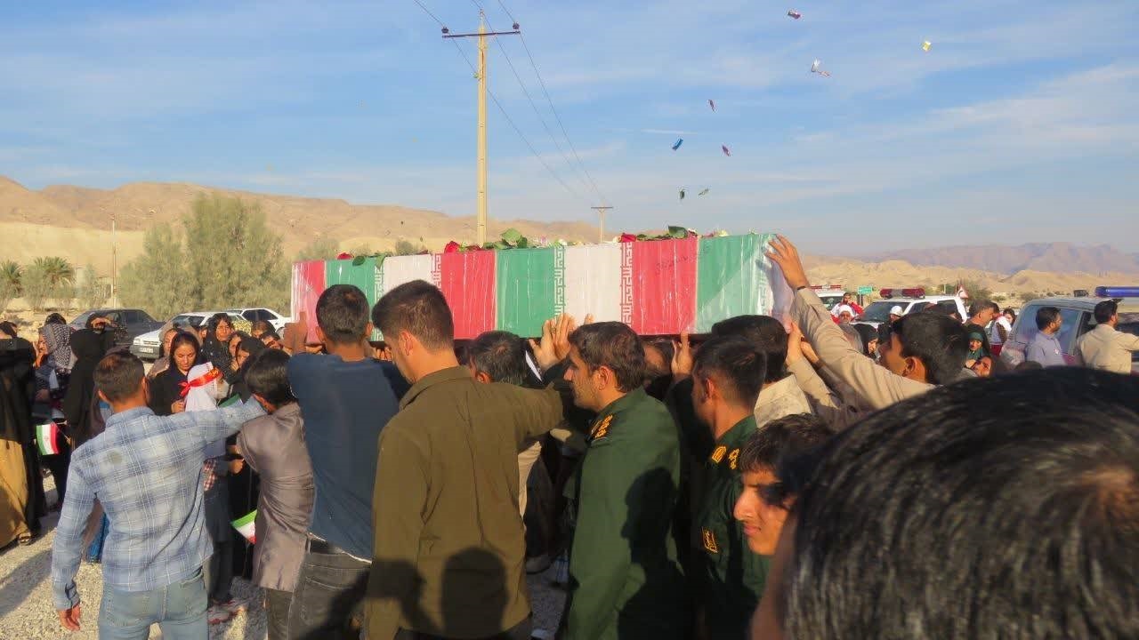 روستا‌های شهرستان خنج میزبان شهدای گمنام دفاع مقدس شدند + تصاویر