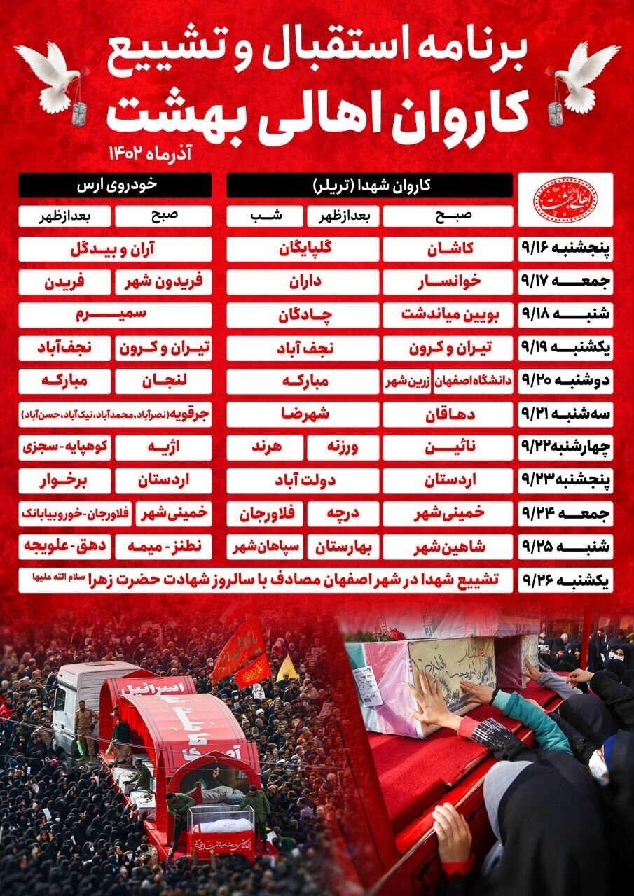 تشییع مادرانه اصفهانیها برای ۱۲ شهید گمنام تشییع مادرانه اصفهانیها برای ۱۲ شهید گمنام