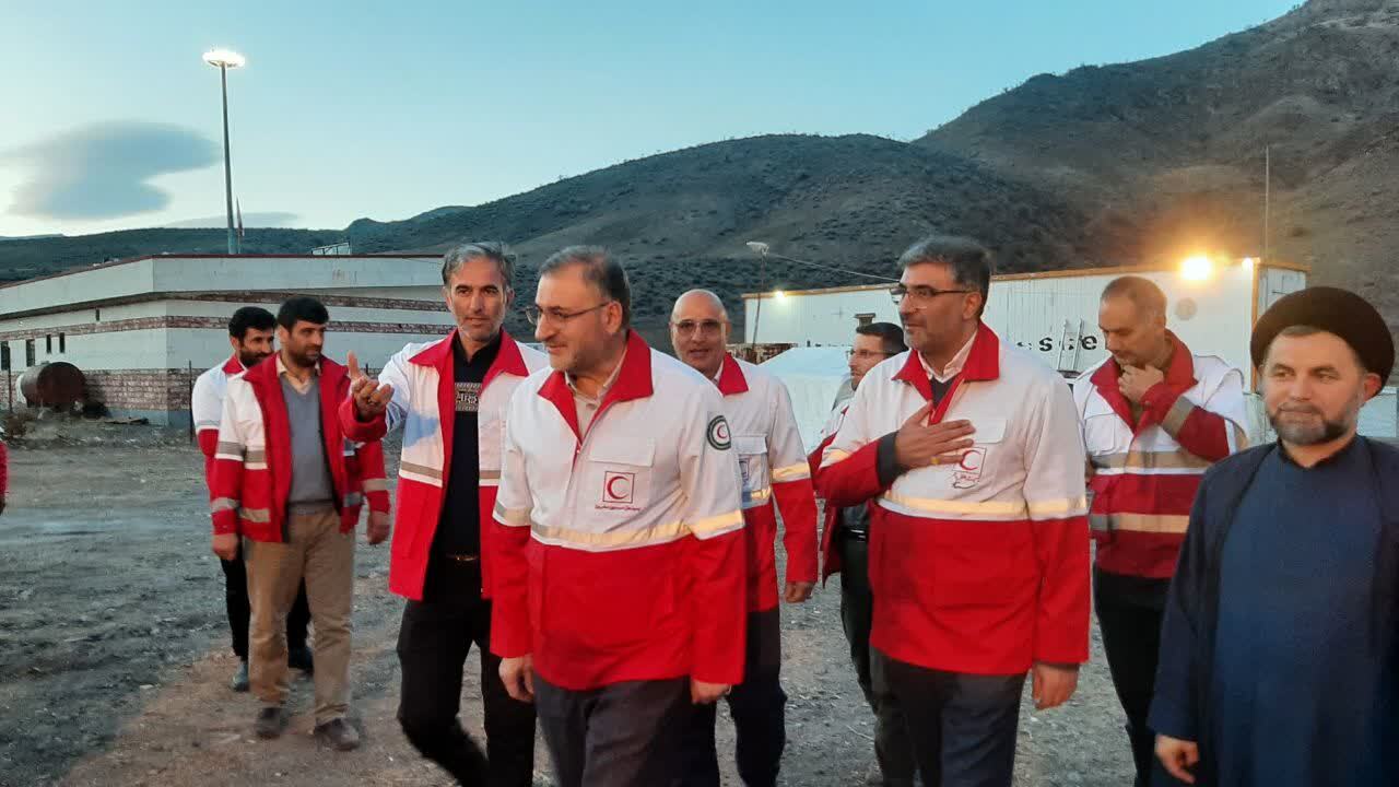 آیین کلنگ زنی پایگاه امداد و نجات جاده‌ای (تونل ۱۱) جاده سرچم انجام شد