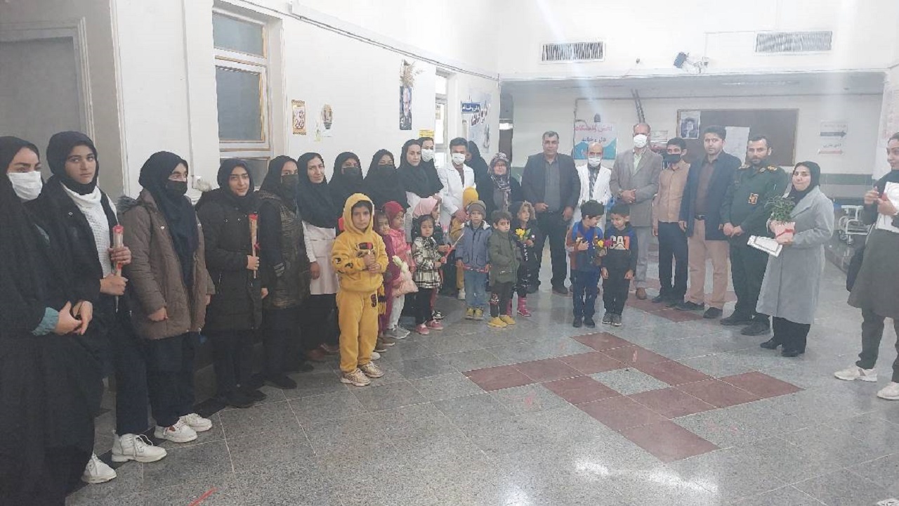 تجلیل از پرستاران سرفاریاب، باشت و پاتاوه