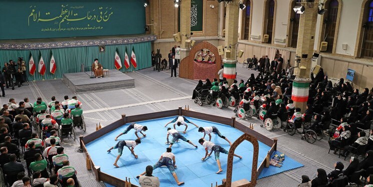 گزارش هادی عامل از دیدار قهرمانان ورزشی با رهبر انقلاب + فیلم