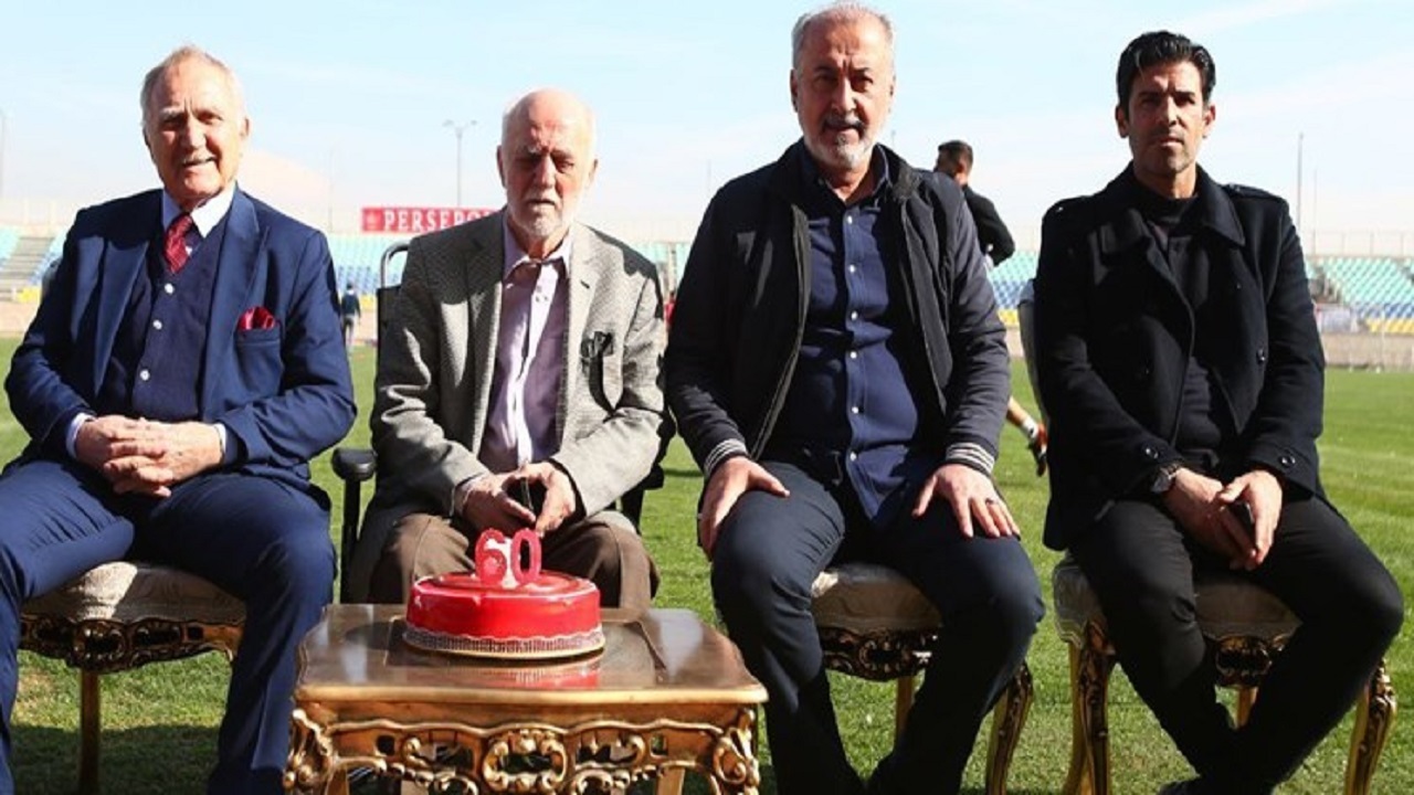 جشن ۶۰ سالگی پرسپولیس با حضور اسطوره‌ها + عکس