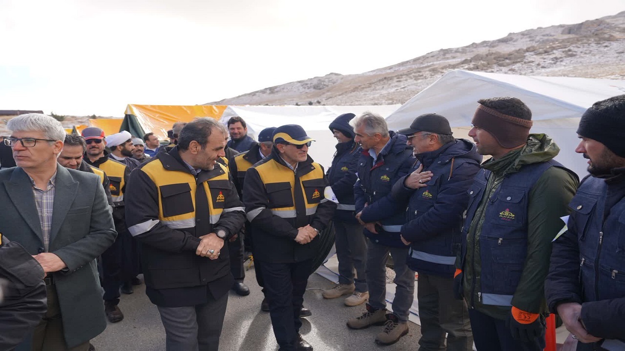 برگزاری مانور سطح A شرکت گاز استان کردستان