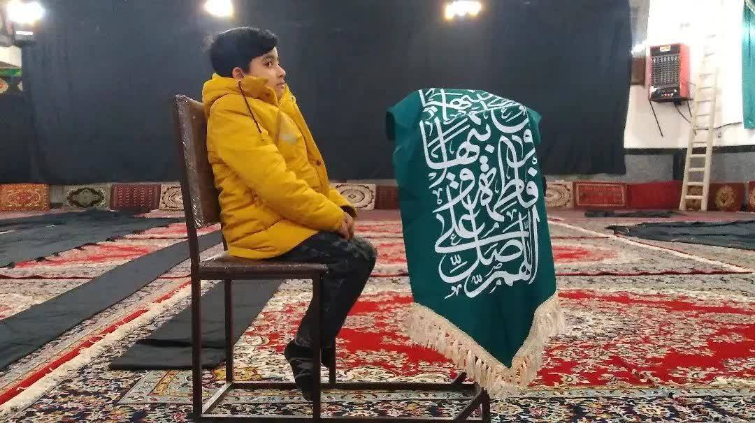 آماده سازی حسینیه برای دهه دوم ایام فاطمیه