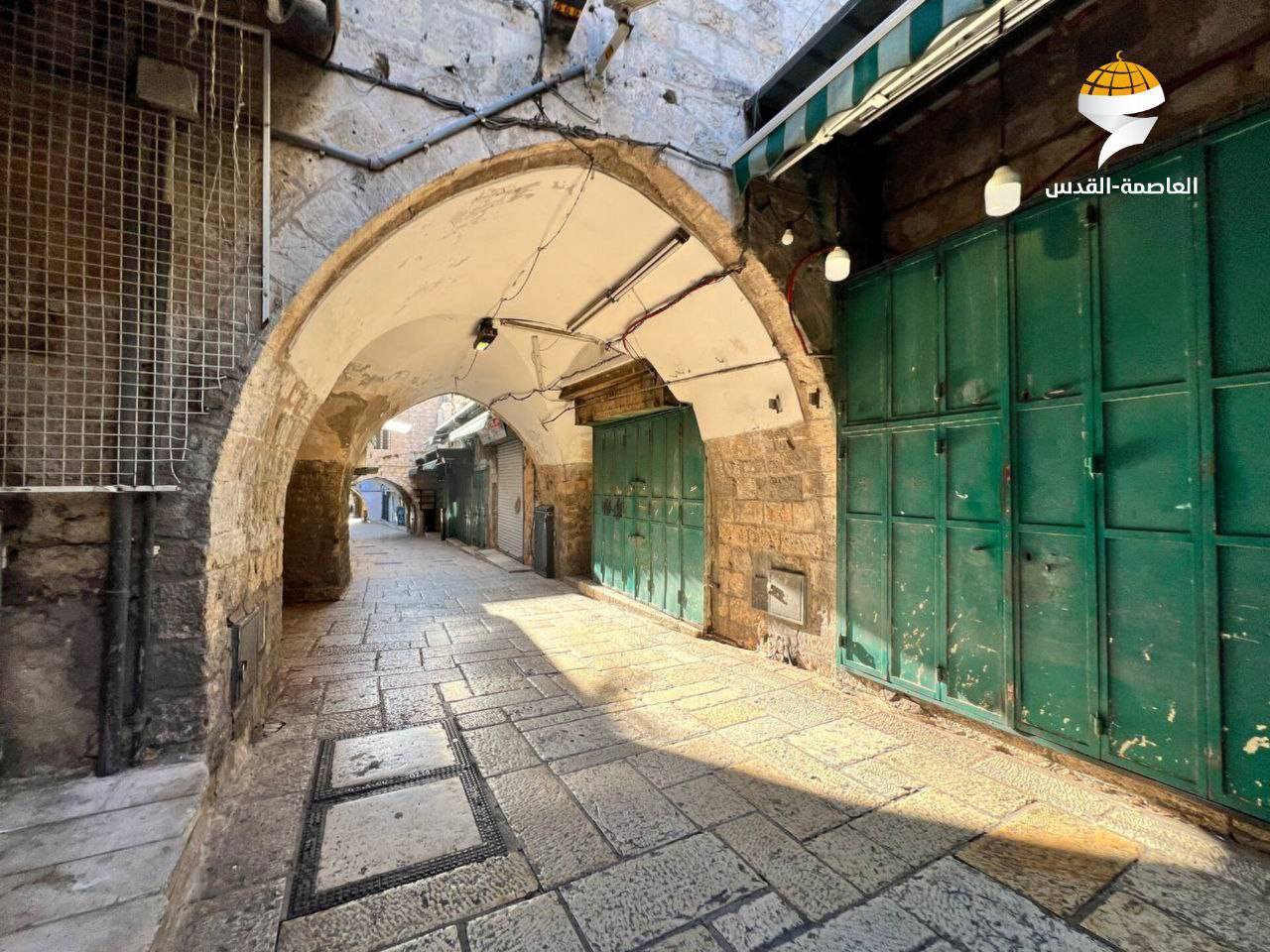 اعتصابات سراسری در قدس قدیم