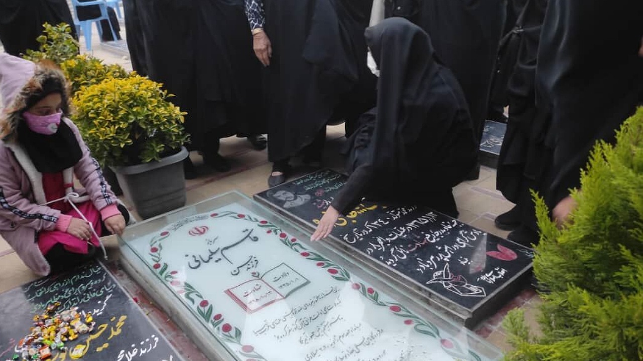 معتکفان قرآنی از دیار امام رئوف(ع) به دیار سردار دل ها آمدند