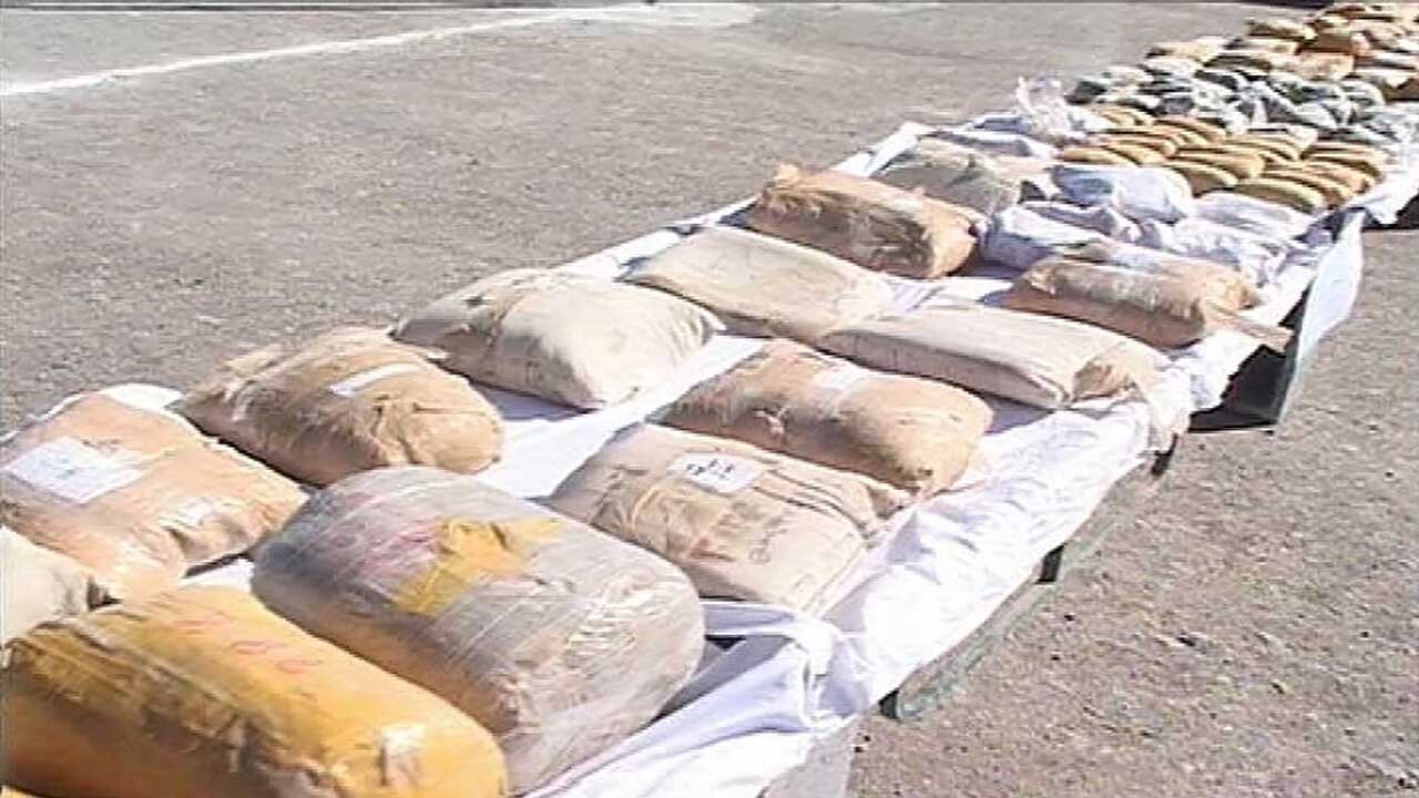 کشف بیش از ۶۰۰ کیلوگرم مواد مخدر در جاسک