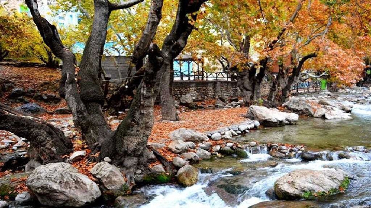 روستای مال‌آقا چهره پاییزی خود را رو کرد +فیلم