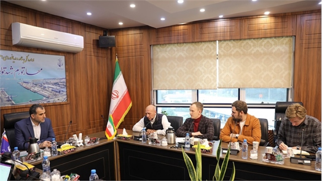 بازدید سرمایه گذاران روسی از بندر امیرآباد