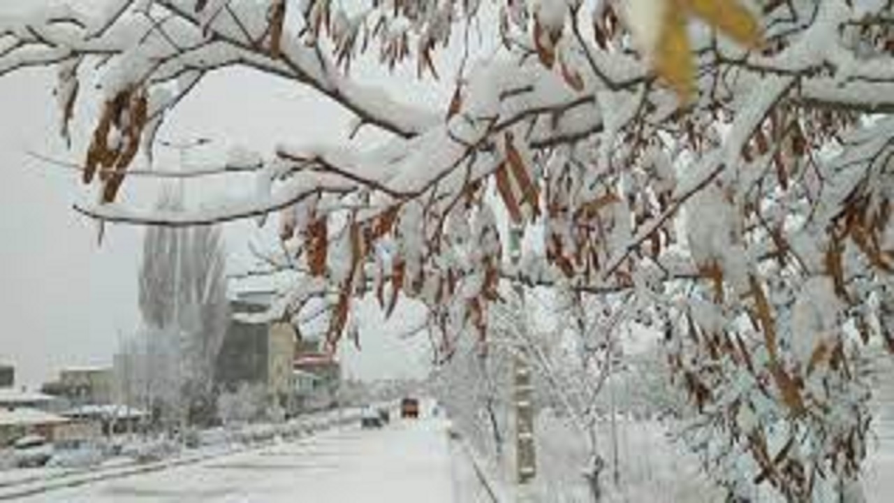 همدان سفید پوش می‌شود