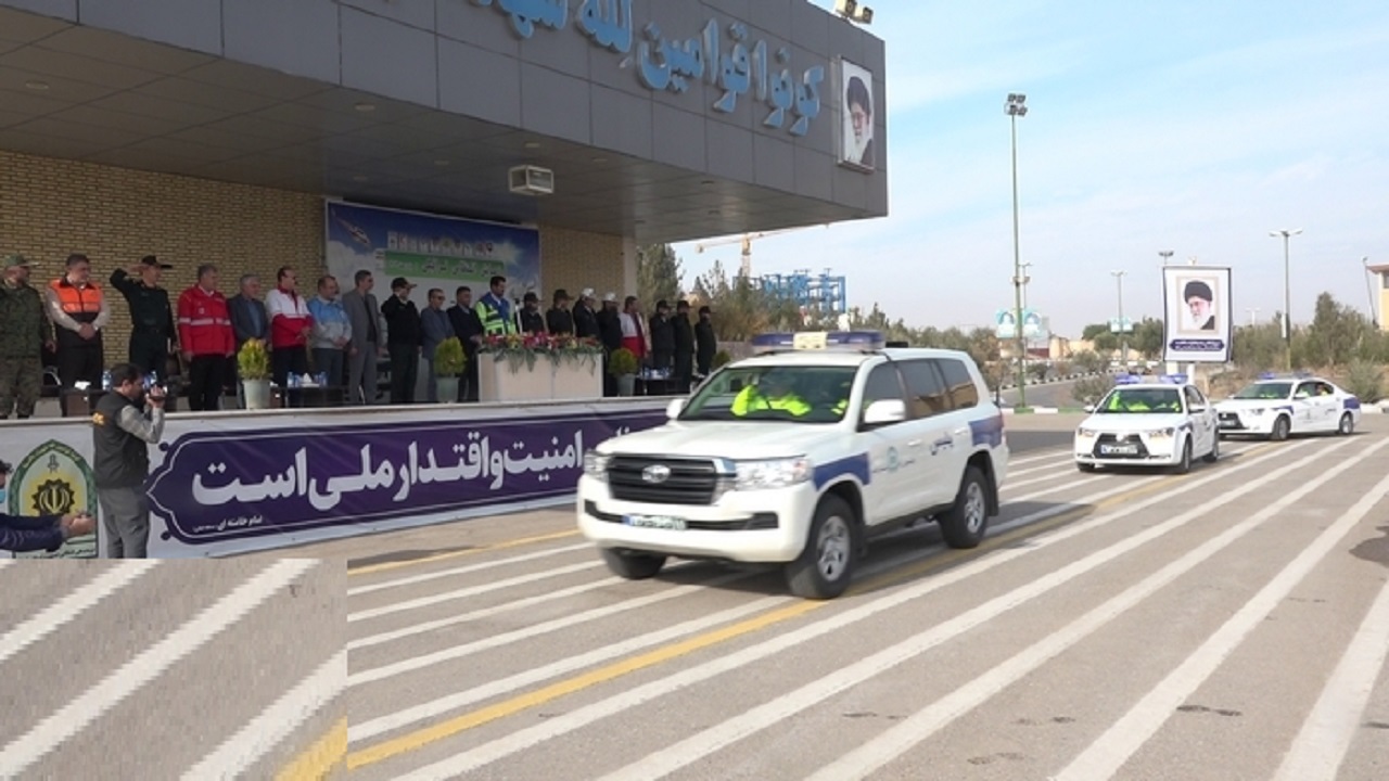 آغاز رزمایش انتظامی ترافیکی زمستانه استان قم