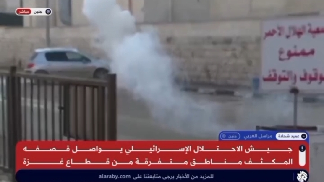 لحظه زخمی شدن خبرنگار فلسطینی بر اثر حمله رژیم اسرائیل + فیلم