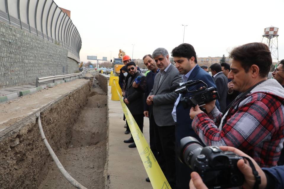 افزایش تاب آوری شبکه آب تهران با اجرای پروژه رینگ آبرسانی قمر بنی هاشم