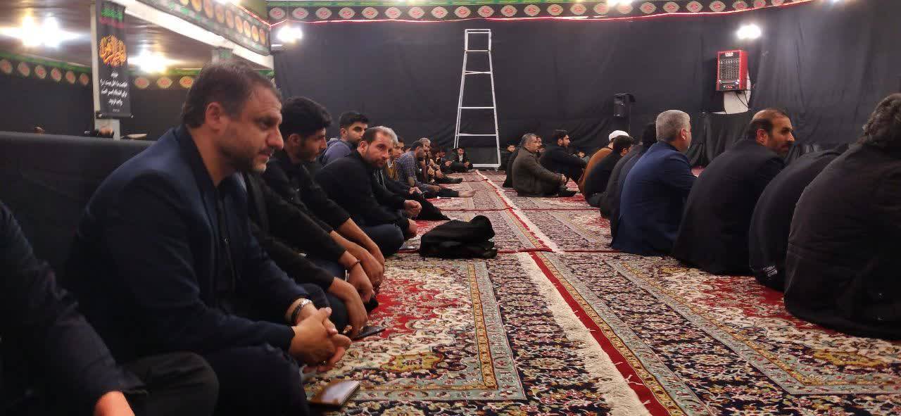 حضور پرشور مردم صالح آباد در مراسم فاطمیه