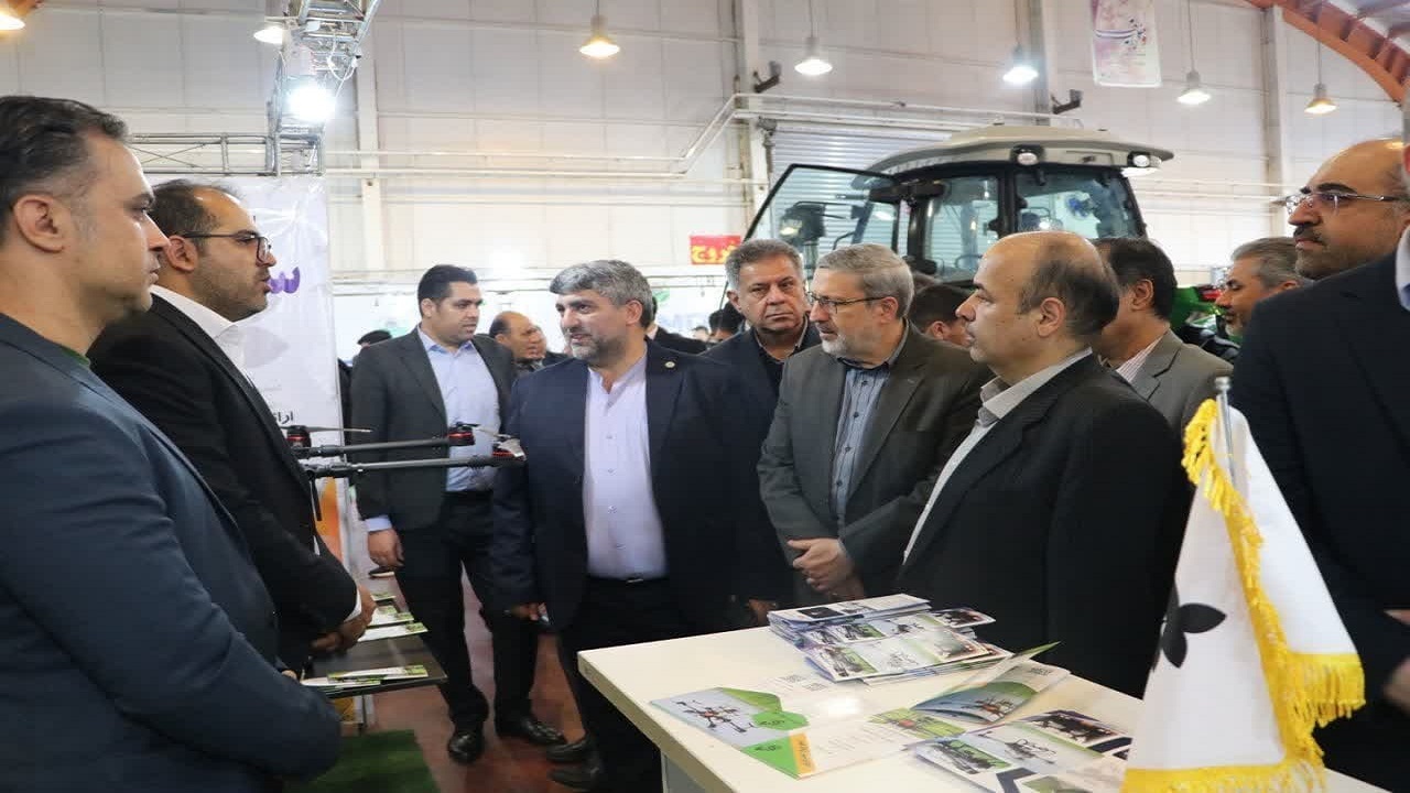 برپایی نمایشگاه ماشین‌آلات کشاورزی در قزوین