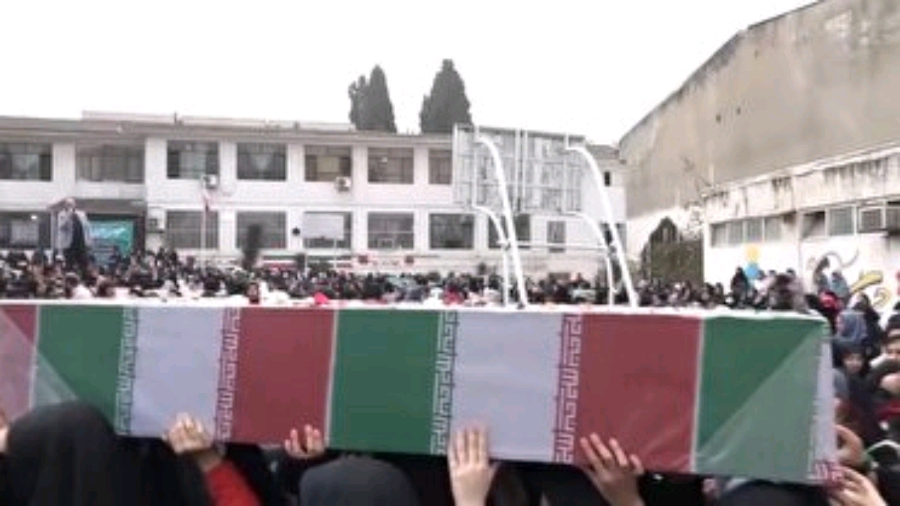 تشییع پیکر ۲ شهید گمنام در ۴ شهر گلستان
