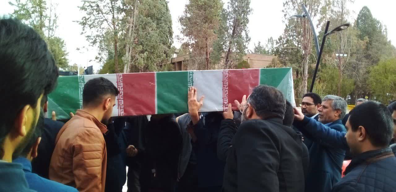 مراسم تشییع شهدا در کرمان
