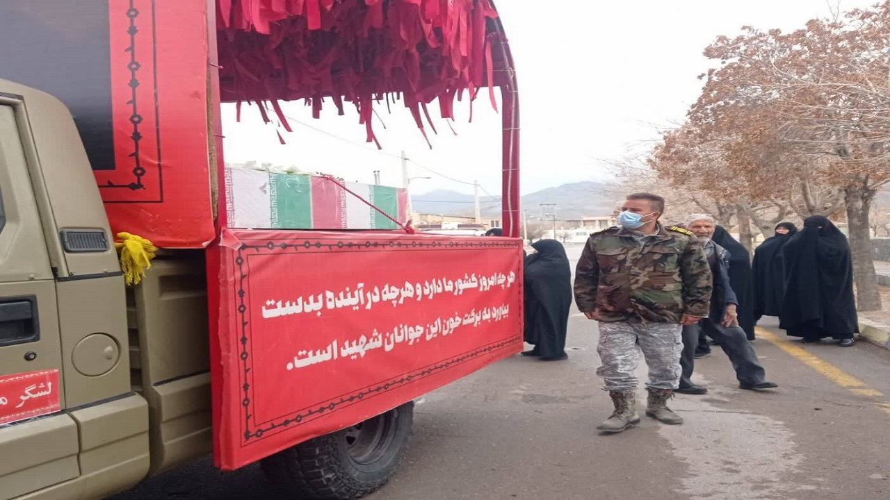 استقبال از شهدا در دو روستای شهرستان اردستان
