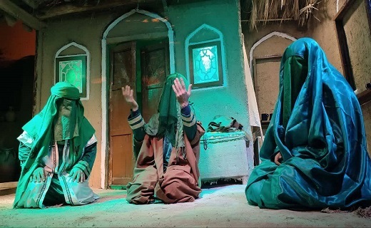 ویژه برنامه شهادت حضرت فاطمه زهرا(س) در روستای کفسان