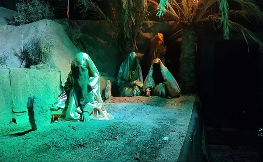 اجرای ویژه برنامه بیت الاحزان در روستای کفسان