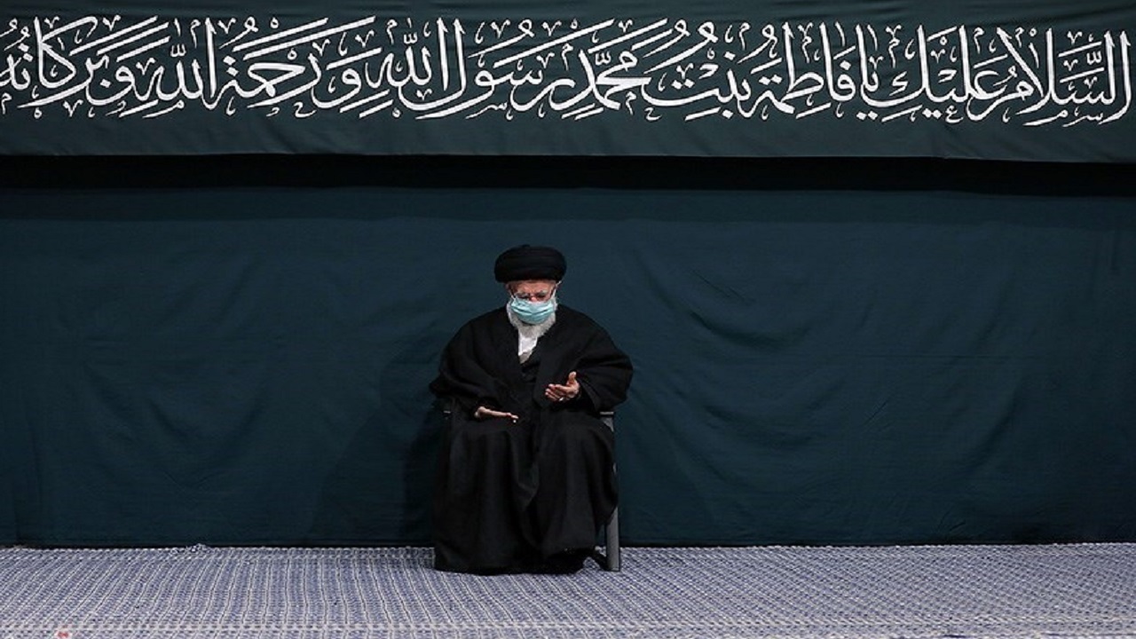 عزاداری شهادت حضرت زهرا (س) در حسینیه امام خمینی (ره)