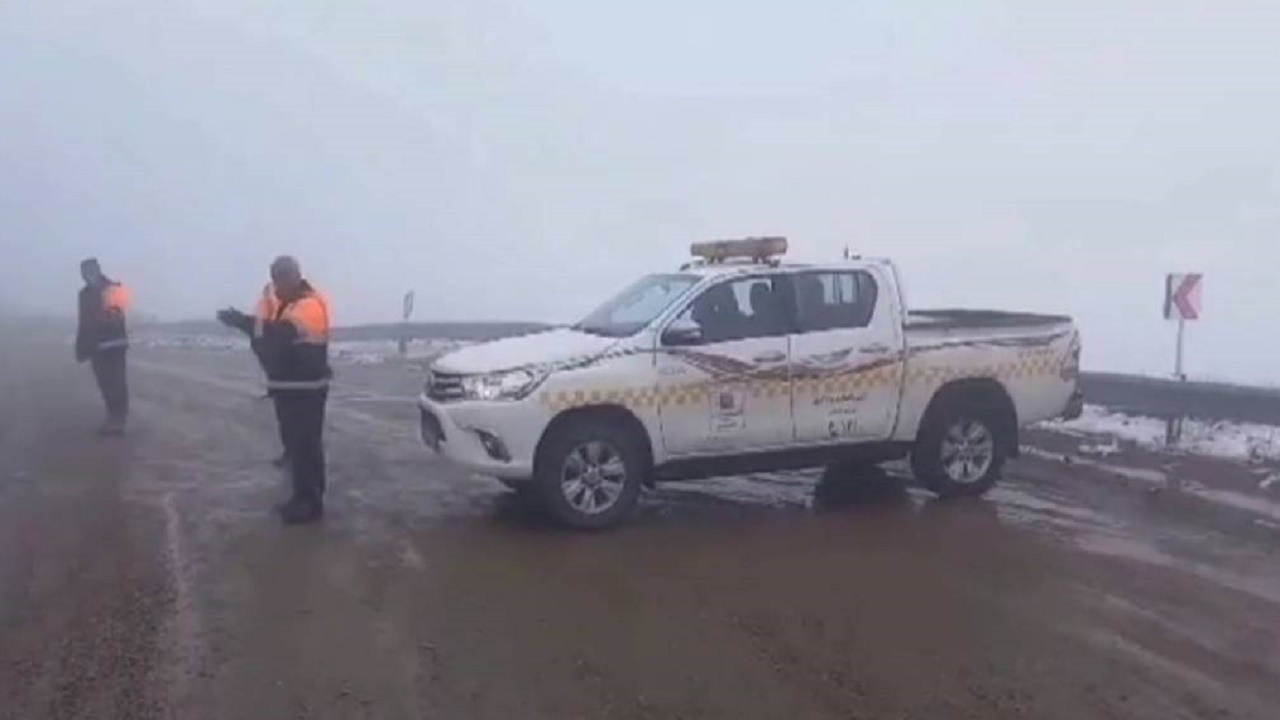 تردد در جاده‌های کوهستانی گلستان فقط با زنجیرچرخ